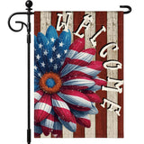 Artscope Patriotic Star Stripes 4th of July Garden Flag 12x18 Inch Double Sided for Outside, Memorial Day Independence Day Garden Flag for Holiday Yard Outdoor Decoration