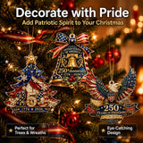 Christmas Decorations-250 Anniversary USA Merchandise 3PCS