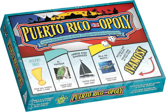 Puerto RICO-OPOLY Bilingual Board Game