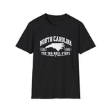 North Carolina State T-Shirt – 'The Tar Heel State' Vintage Tee