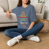 National Parks Word-Cloud T-Shirt — Yosemite, Yellowstone, Zion, Sequoia