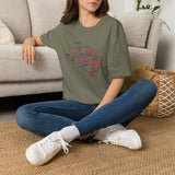 Texas City Word Cloud T-Shirt — Cities Map Design (Austin, Dallas, Houston)