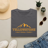 Yellowstone National Park T-Shirt — Retro Mountain Graphic Tee