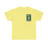 Key West Mile 0 T-Shirt — Vintage Road Sign Tee