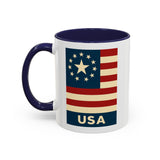 Modern American Flag Coffee Mug