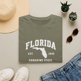 Florida Sunshine State T-Shirt — Est. 1845 Vintage Map Tee