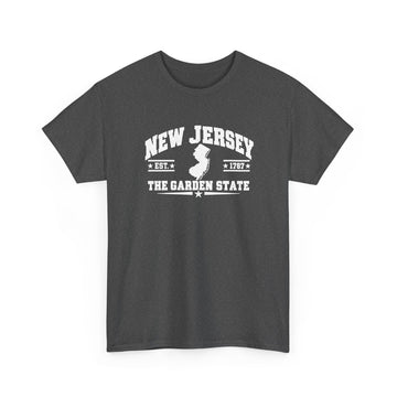 New Jersey The Garden State Tee — Vintage State Outline Shirt