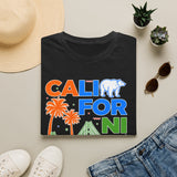 California Colorful Retro Graphic T-Shirt