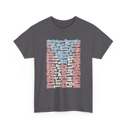 Puerto Rico Cities & Flag T-Shirt — Vintage Road Sign Tee