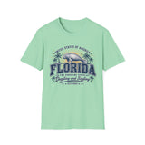 Florida Manatee T-Shirt — Vintage Palm Beach Vacation Tee