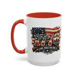 1776 Patriotic Coffee Mug — Live Free or Die Americana Coffee Mug
