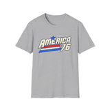 Vintage 70's America 76 Retro T-Shirt Worn Look