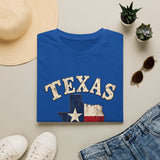 Texas Flag State T-Shirt — Vintage Lone Star Graphic Tee (EST. 1845)