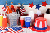 GIFTEXPRESS Set of 12, Proudly Made in U.S.A. Small American Flags 4x6 Inch/Small US Flag/Mini American Stick Flag/American Hand Held Stick Flags Spear Top