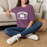 Pennsylvania Keystone State T-Shirt — Vintage State Map Tee