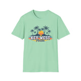 Key West Florida Sunset T-Shirt — Tropical Palm Beach Vacation Tee
