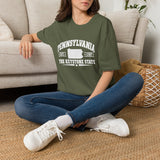 Pennsylvania Keystone State T-Shirt — Vintage State Map Tee