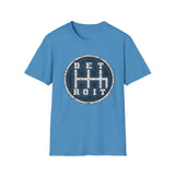 Detroit Shift Knob Graphic T-Shirt — Vintage Motor City Tee