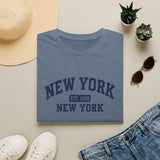 New York Vintage College Tee — "New York Est. 1898" Graphic T‑Shirt