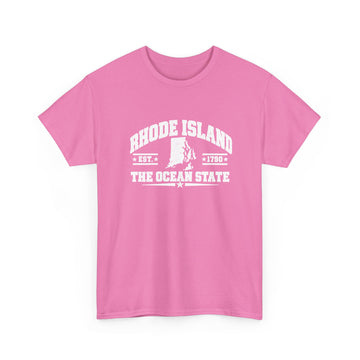 Rhode Island The Ocean State T‑Shirt — Vintage State Pride Tee