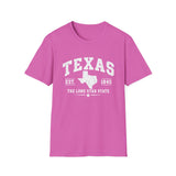 Texas The Lone Star State T-Shirt — EST. 1845