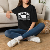 Montana The Treasure State T-Shirt — Established 1889 State Outline Tee