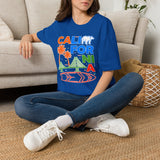California Colorful Retro Graphic T-Shirt