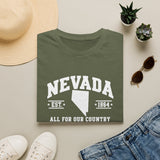 Nevada State T-Shirt — All For Our Country Tee