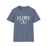 Flint Michigan Vintage Tee — EST. 1819 College Shirt