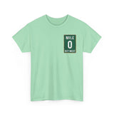 Key West Mile 0 T-Shirt — Vintage Road Sign Tee