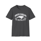North Carolina State T-Shirt – 'The Tar Heel State' Vintage Tee