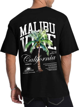 Malibu California T Shirt w Palm Tree product photo 3