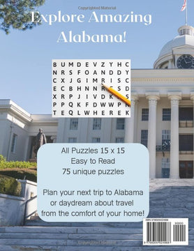 Alabama 75 Large Print Word Search Puzzles for Adults and Seniors product photo 2