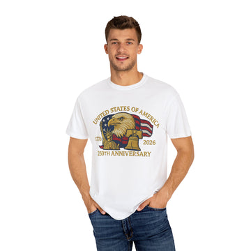USA 250 Anniversary T Shirt Celebrate America s Birthday 1776 2026 Patriotic Tee product photo 4