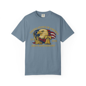 USA 250 Anniversary T Shirt Celebrate America s Birthday 1776 2026 Patriotic Tee product photo 5