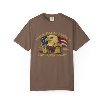USA 250 Anniversary T Shirt Celebrate America s Birthday 1776 2026 Patriotic Tee product photo 6
