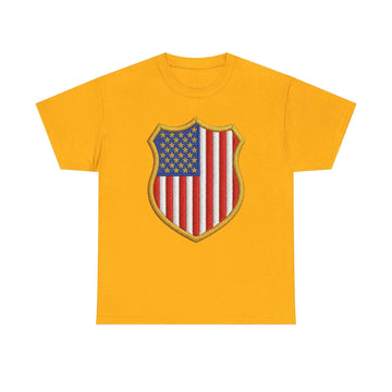 American Flag Shield T Shirt product photo 3