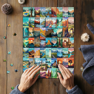 America s National Parks Jigsaw Puzzle for Adults 1000 Pieces product photo 2