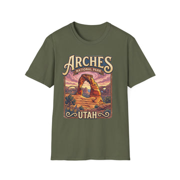 Arches Utah National Park T Shirt product photo 3
