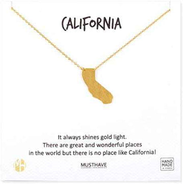 California 18K Gold Necklace product photo 2