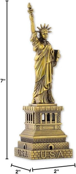 Statue of Liberty Metallic Statue Figurine product photo 2