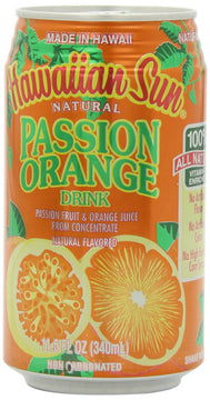Hawaiian Sun Drinks 24 Pack Sampler Pass O Guava Pineapple Orange Lilikoi Passion Fruit Guava product photo 2