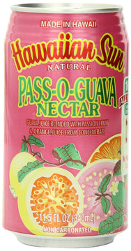 Hawaiian Sun Drinks 24 Pack Sampler Pass O Guava Pineapple Orange Lilikoi Passion Fruit Guava product photo 4