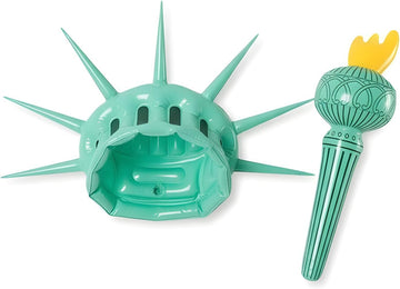 Inflatable Statue of Liberty Crown Torch Costume product photo 2