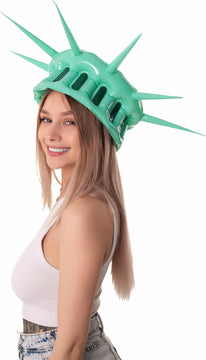 Inflatable Statue of Liberty Crown Torch Costume product photo 3