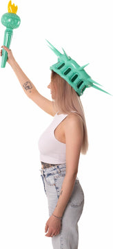 Inflatable Statue of Liberty Crown Torch Costume product photo 5