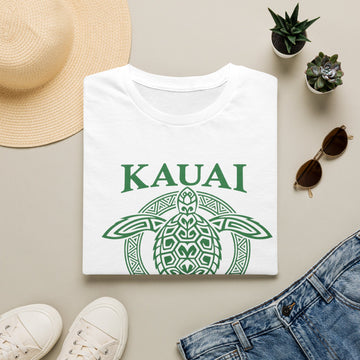 Kauai Honu Turtle T Shirt Hawaiian Island Souvenir Tee product photo 5
