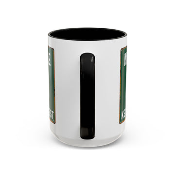 Key West Mile 0 Coffee Mug Retro Road Sign Accent Mug product photo 5