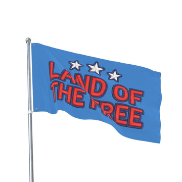 Land of the Free 3x5 Flag Double Sided product photo 3