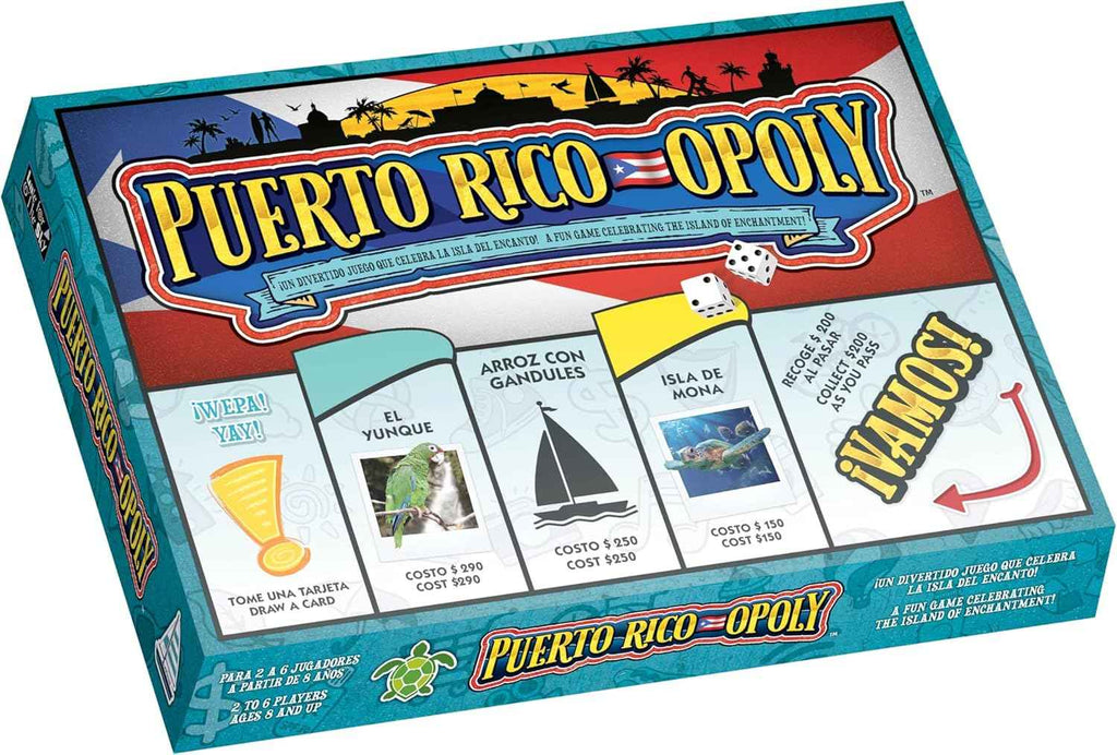 Puerto RICO OPOLY Bilingual Board Game product photo